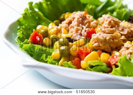 Tuna Salad With Mais