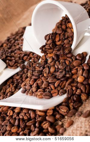 Splashed Coffee