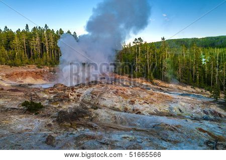 Steamboat Geyser
