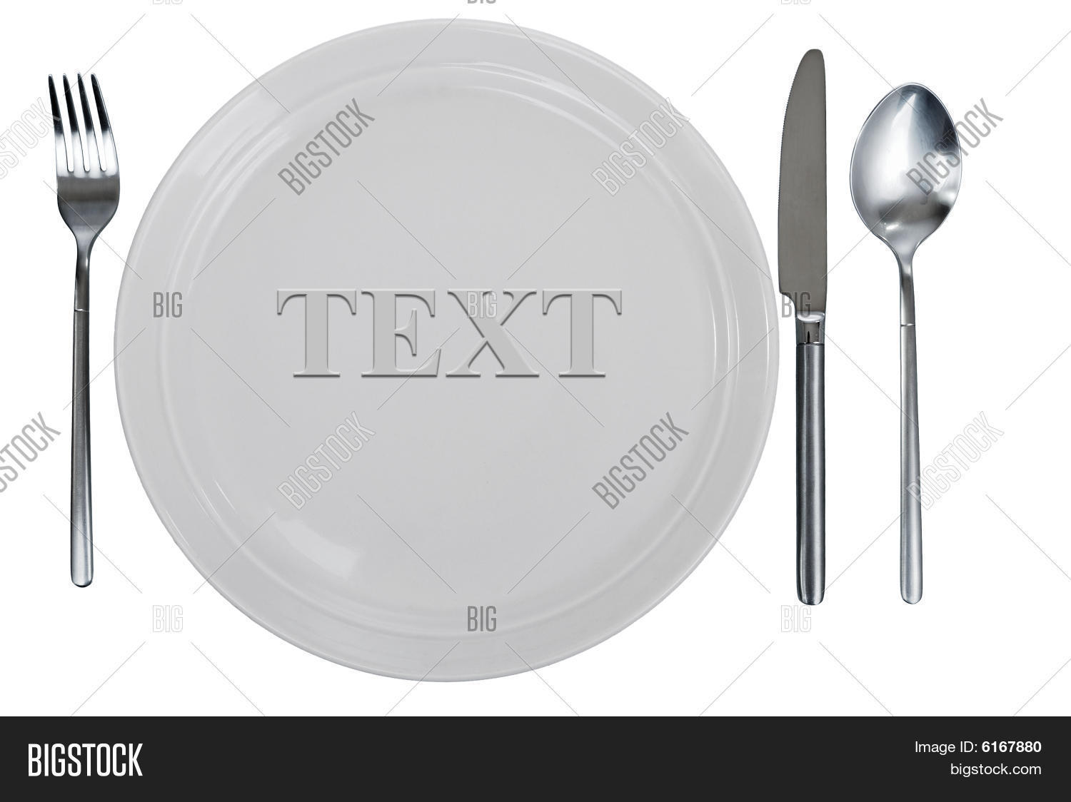 Empty Plate, Fork, Image & Photo (Free Trial) Bigstock