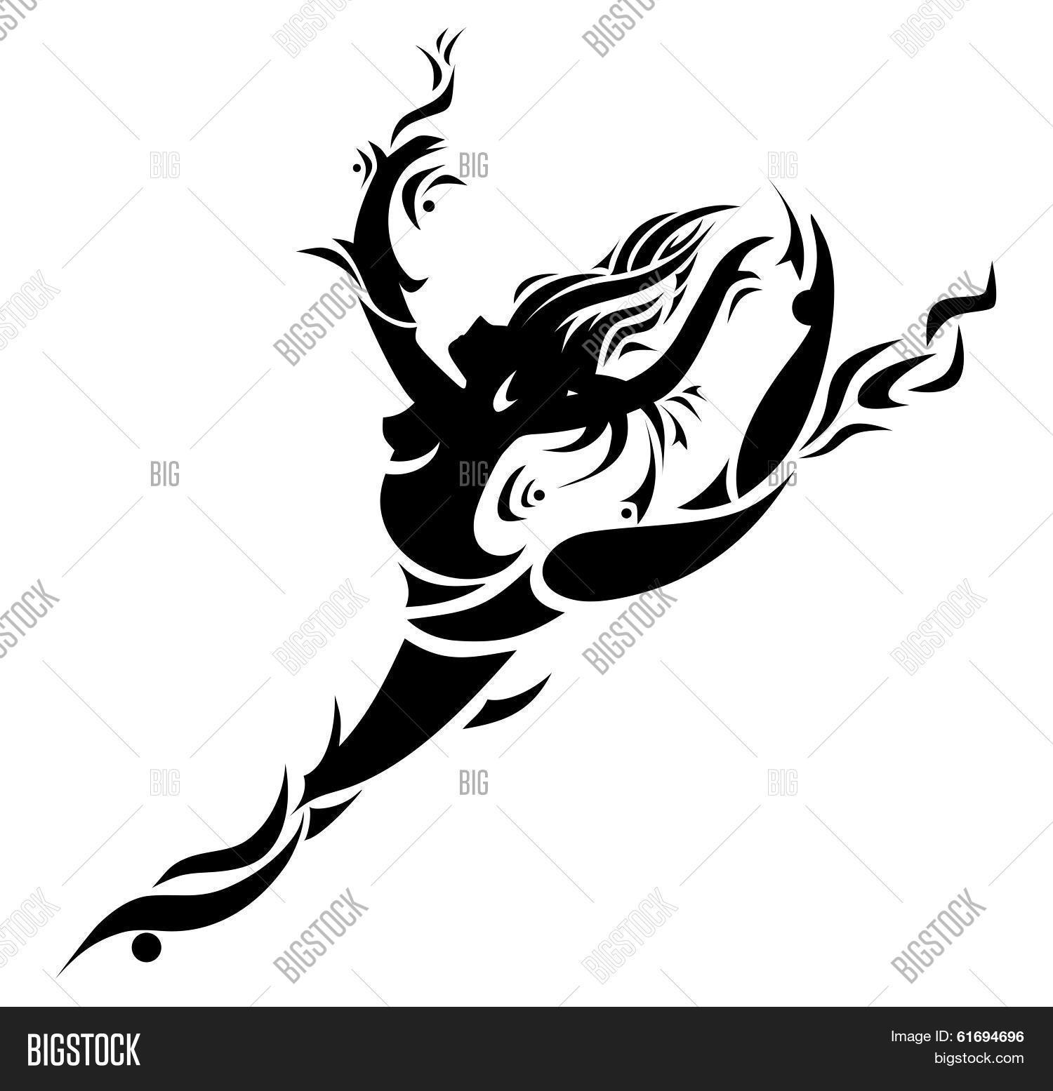 Abstract Dancer Vector & Photo (Free Trial) Bigstock