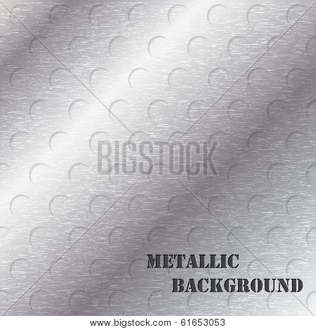 Abstract Grunge Metallic Background Design