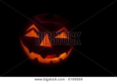 Scary Glowing Halloween Face