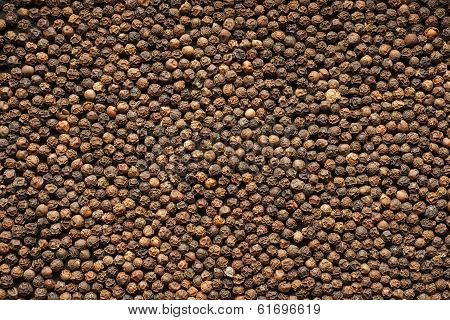 Black whole pepper.