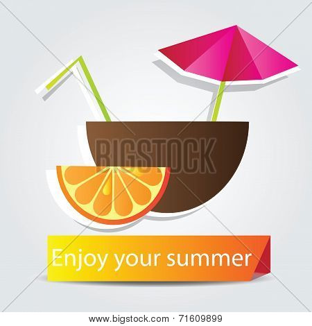 Orange  Fruit Cocktail