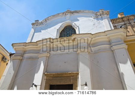 Church of St. Giovanni. San Severo. Puglia. Italy.