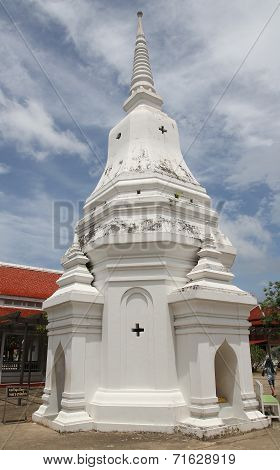 White Prang In Thailand ,asia