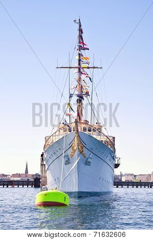 Yacht Is The Queen Of Denmark