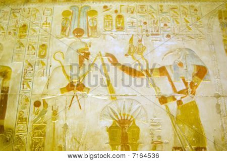อียิปต์เทพเจ้า Osiris และ Thoth