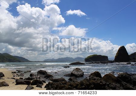 Papuma Beach Indonesia