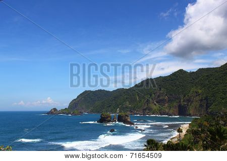 Papuma Beach Indonesia