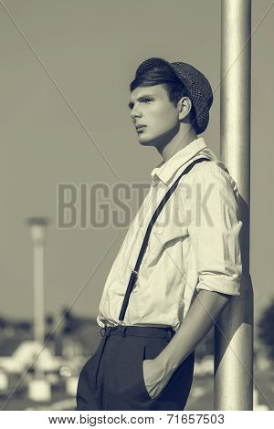 Thoughtful Young Guy