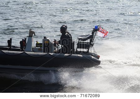 Mlitary speed boat