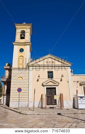 Church of Madonna della Strada. Torremaggiore. Puglia. Italy.