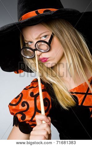 Witch doing her dirty tricks 