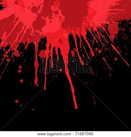 Blood splatter background