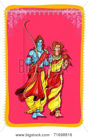 Lord Rama and Sita