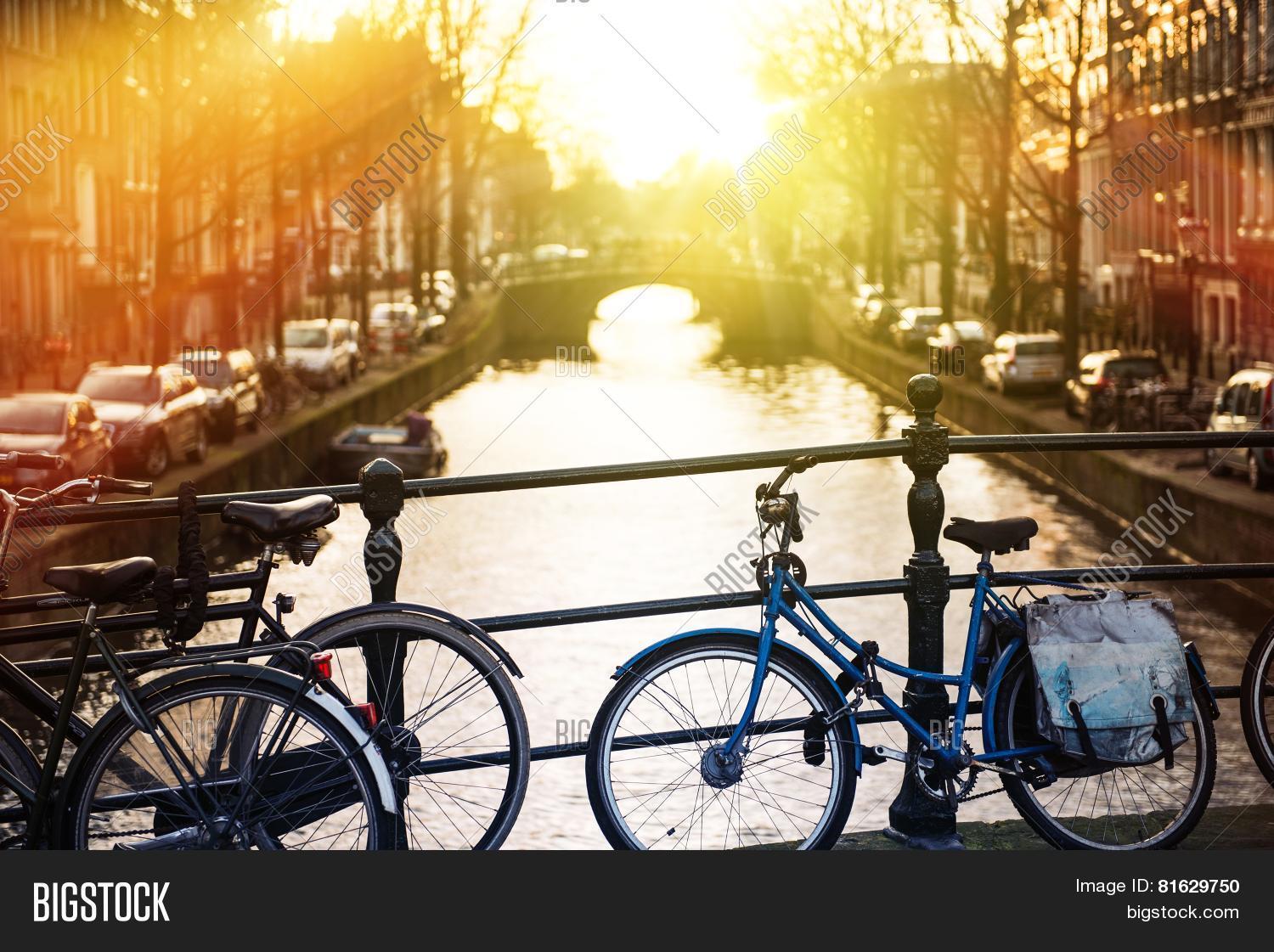 Amsterdam Bikes Image & Photo (Free Trial) Bigstock
