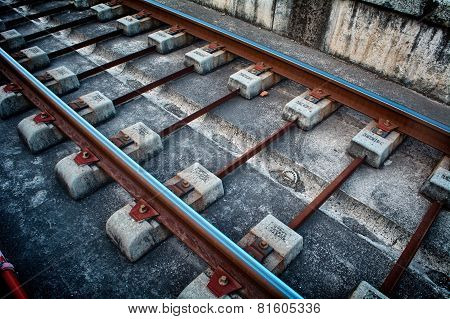 Station Train Tracks