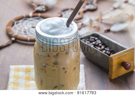 Iced Late Coffee With Milk