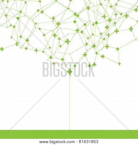 Abstract Positive Tree Sign Communication