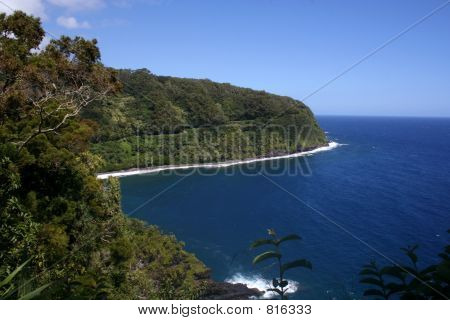 Uitzicht op de oceaan Maui