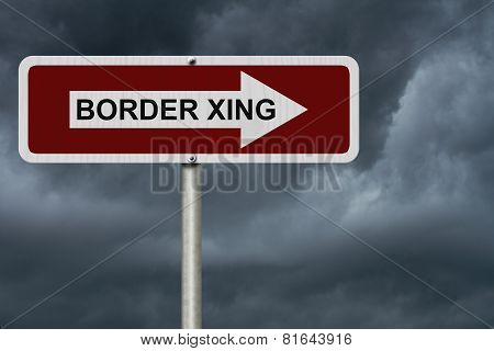 The Way To The Border Crossing