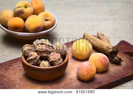 Bolivian Dried Peach Called Quisa