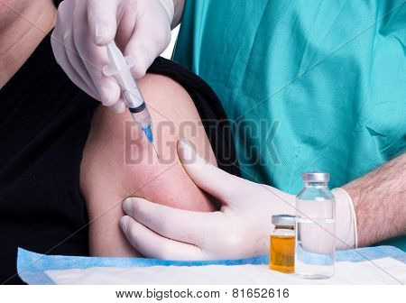 Administer Injection - Flu Shot