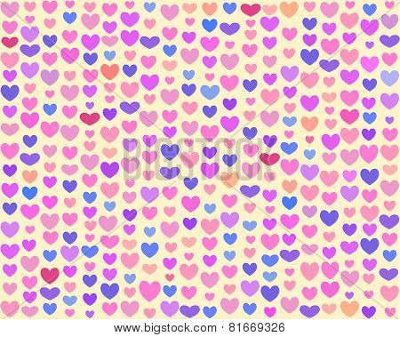 Saint Valentines Day Hearts