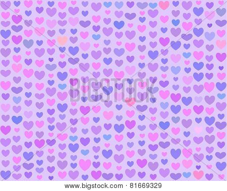 Saint Valentines Day Hearts