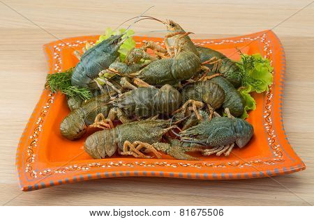 Raw Crayfish