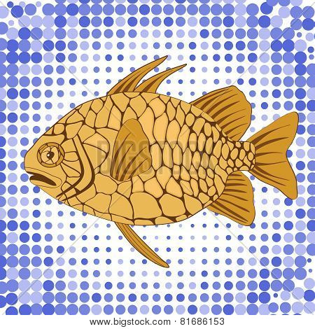 Pinecone fish