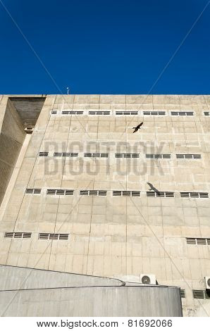 Elevation Of Tagore Memorial Hall In Ahmedabad
