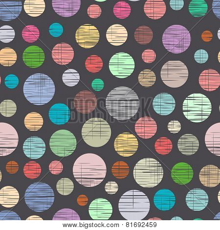 Seamless Background With Dots