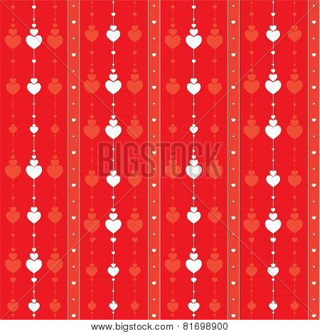 Seamless texture white hearts (3)