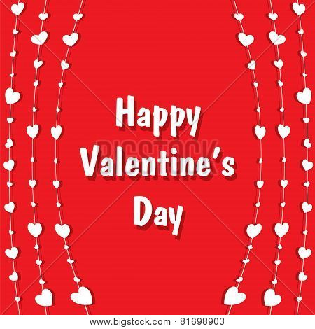 Postcard heart on the Valentines Day (1)