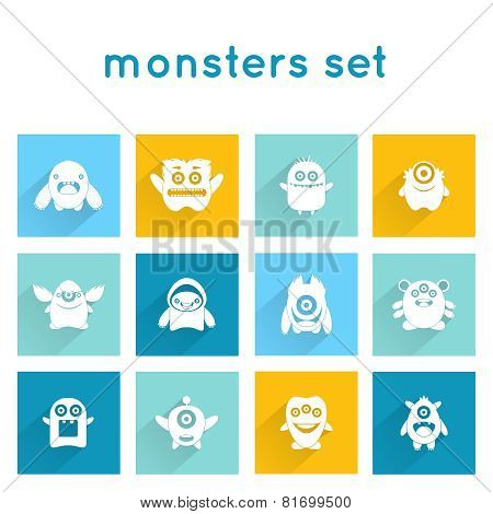 Monster Icons Set