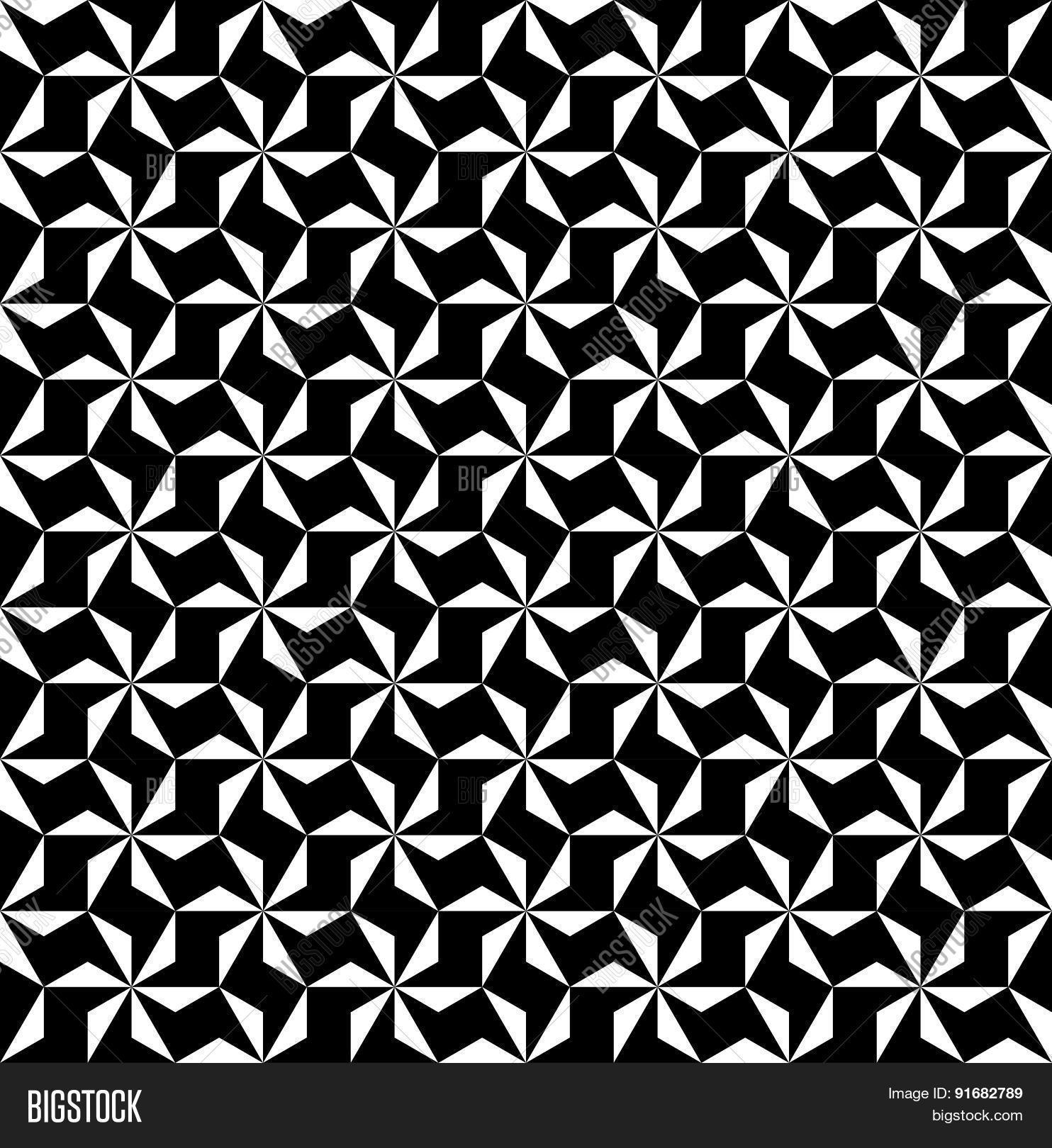 Black White Geometric Vector & Photo (Free Trial) Bigstock