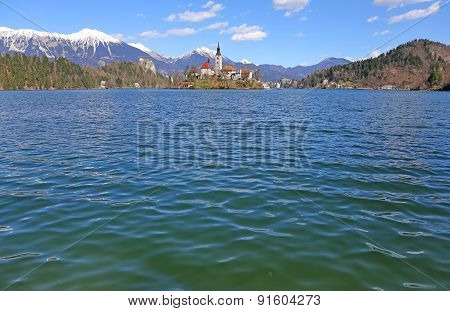 Lake Bled In Slovenia Europe