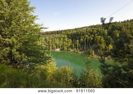 artificial lake Belarus