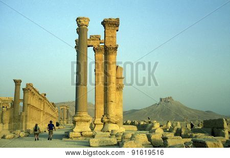 Syria Palmyra Roman Ruins