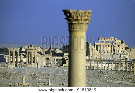 Syria Palmyra Roman Ruins