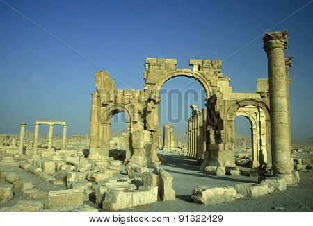 Syria Palmyra Roman Ruins