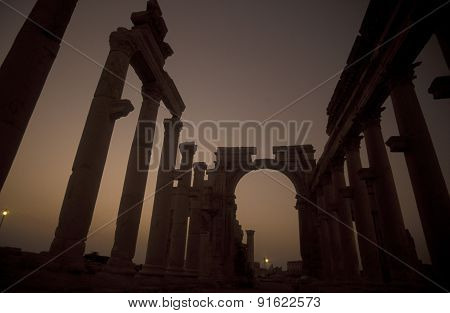 Syria Palmyra Roman Ruins