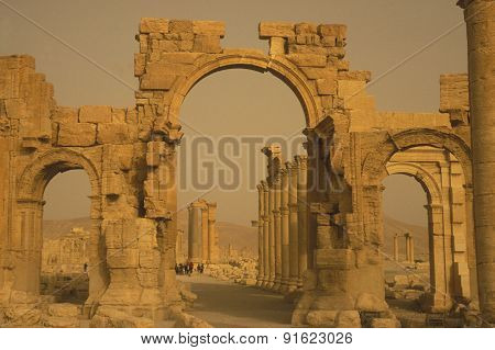 Syria Palmyra Roman Ruins