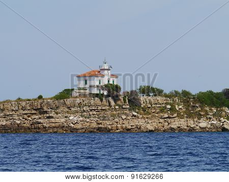 The Plocica lighthouse