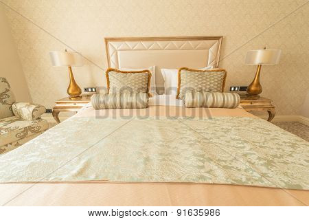 Bedroom room in modern style