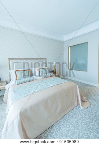 Bedroom room in modern style