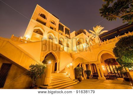 Dubai - JANUARY 9, 2015: Soul Al Bahar on January 9 in UAE, Dubai. Soul Al Bahar area is popular with tourists